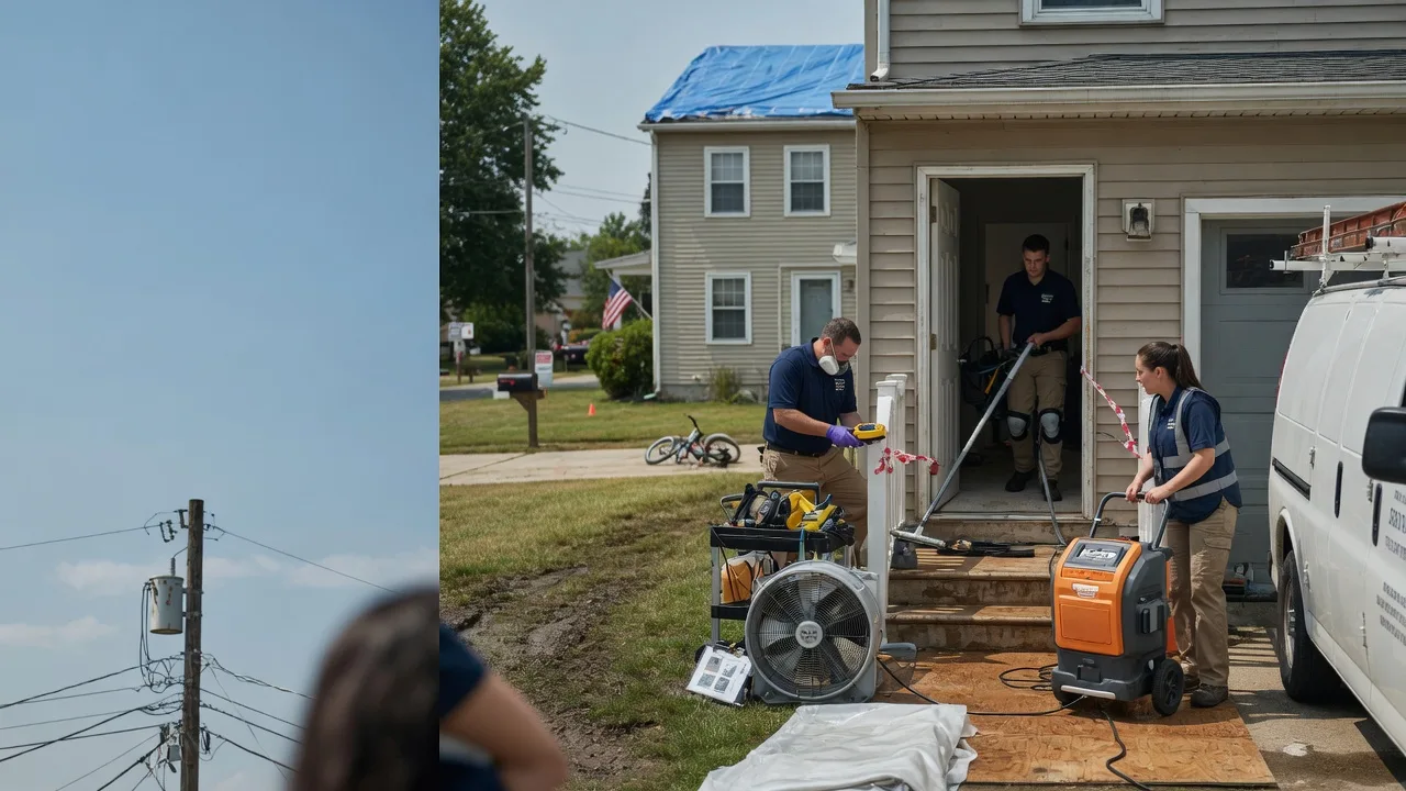 Water Damage Repair in Andrews, IN near me